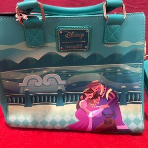Loungefly Disney Frozen Aqua Mini Bag
